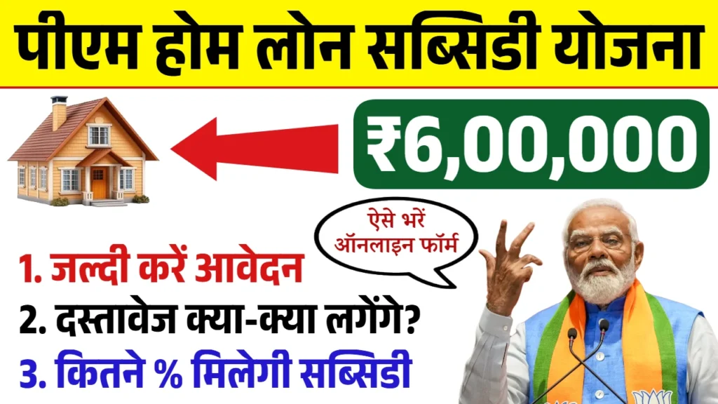 PM Home Loan Subsidy Yojana