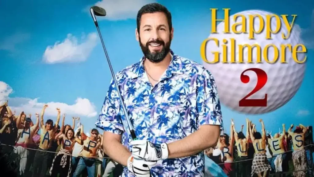 Adam Sandler returns in Happy Gilmore 2