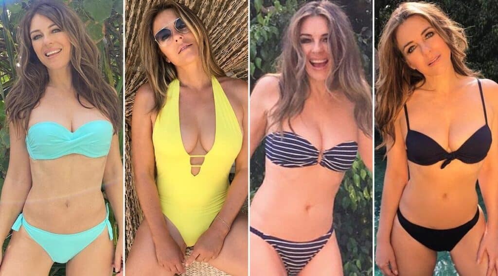 Elizabeth Hurley's Ageless Bikini Secret