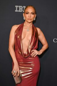 Jennifer Lopez Stuns In A Red-Hot Outfit On Christmas, Creating A Sensation In 2 String Dress