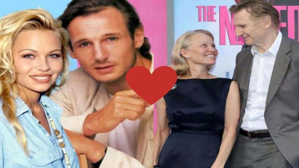 Pamela Anderson And Liam Neeson