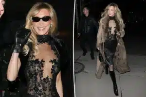 Bella Hadid's Bold, Naked Revealing Outfit For Après-Ski Fashion