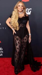 Mariah Carey Wore A Completely Transparent Dress To The MusiCares Person Of The Year Event