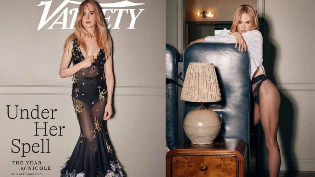 Nicole Kidman Dazzles In A Sheer Chanel Gown On Variety Cover, Career Shines After Divorce