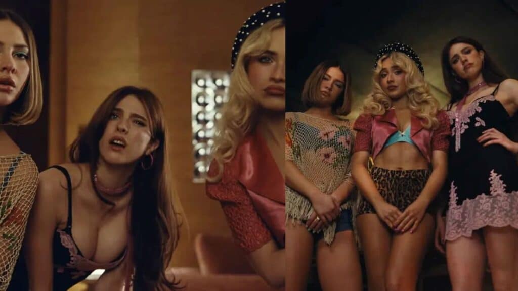 Sabrina Carpenter, Margaret Qualley, And Madelyn Cline