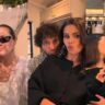 Benny Blanco Kiss Selena Gomez's Chest