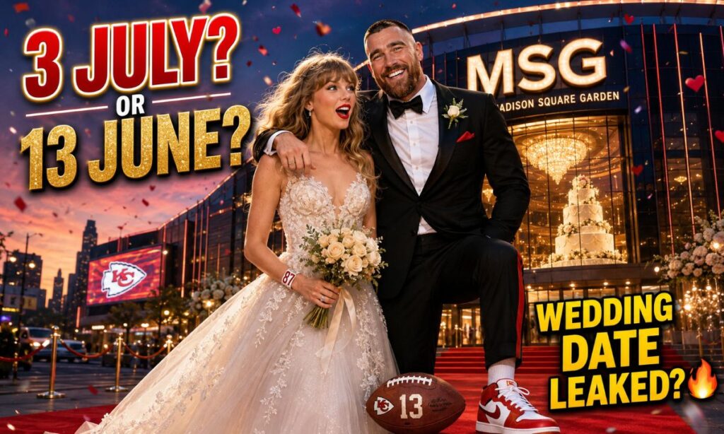 Taylor Swift and Travis Kelce wedding at Madison Square Garden