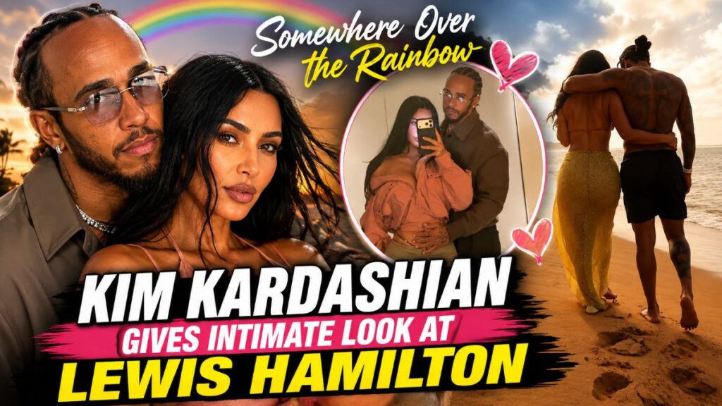 Kim Kardashian Gives Intimate Look at Lewis Hamilton Kim Kardashian Gives Intimate Look at Lewis Hamilton