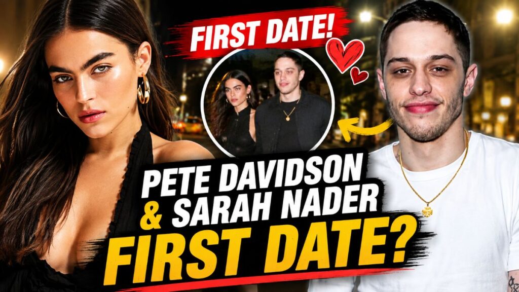 Pete Davidson & Sarah Nader First Date